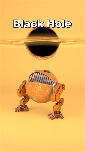Robot Pacman vs Planets | 3D Simulation