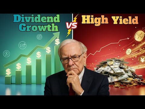 Dividend Growth vs High Yield: Which Strategy Actually Makes You Wealthy?