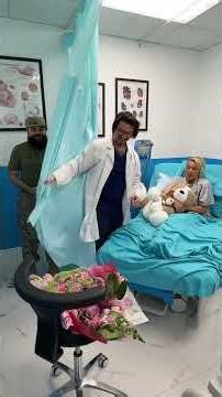 She was in disbelief when she saw the last thing appear!💉🏥❤️🫀