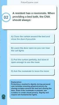 Guaranteed Pass CNA State Exam Test 2025 Prep Questions A+ Review #nursingassistant #nursingstudent