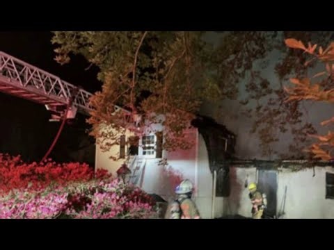Woman dead, man taken to hospital after Bethesda house fire | NBC4 Washington