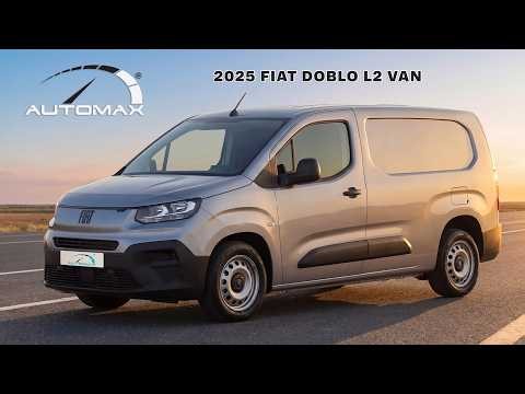 2025 Fiat Doblo L2 Van 1.6L Diesel | Silver | Cargo Van | Fast Walkaround 🔥