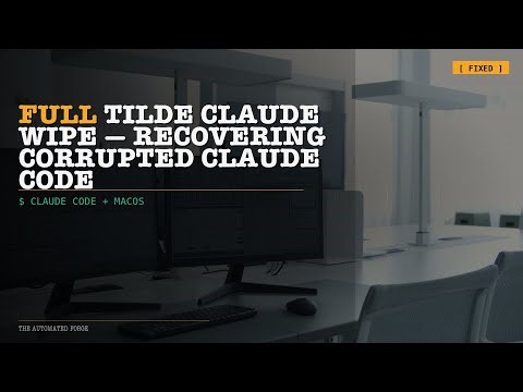 Full Tilde Claude Wipe for MCP Conflicts