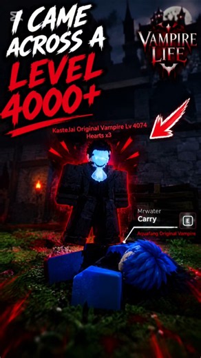 I FOUND A LEVEL 4074 VAMPIRE IN VAMPIRE LIFE... 🧛