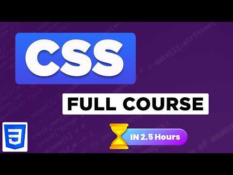 CSS Full Course for Beginners - Learn CSS from Scratch (Step-by-Step)