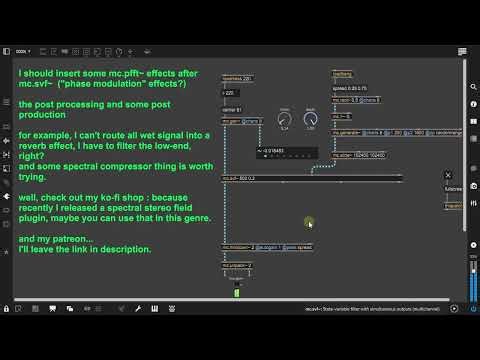 [Max/MSP] New Year, New Dark Evolving Drone, and New Version of Me.