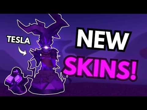 RANKING EVERY NEW VOID SKIN! | SHOWCASE + REVIEW - Tower Defense Simulator (UPDATE)