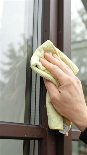 The secret to streak-free glass every time 🧼#cleaning #satisfying #tutorial