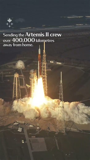 Thank you for being part of the Artemis II journey