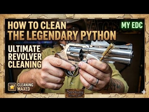 How to Clean a Revolver: The Colt Python "Mirror Finish"