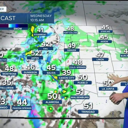 One More Day of Dry and Sunny Conditions Before Mountain Snow and Rain Move In