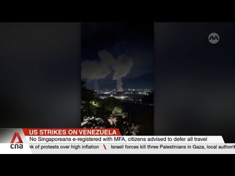 Singapore gravely concerned by US intervention in Venezuela on Jan 3: MFA
