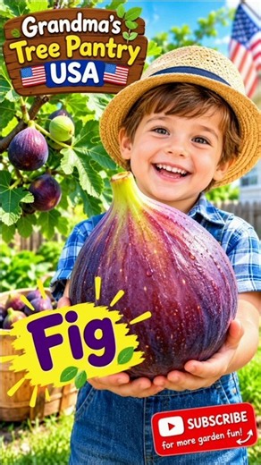How Figs Grow 🌿 #shorts #usashorts