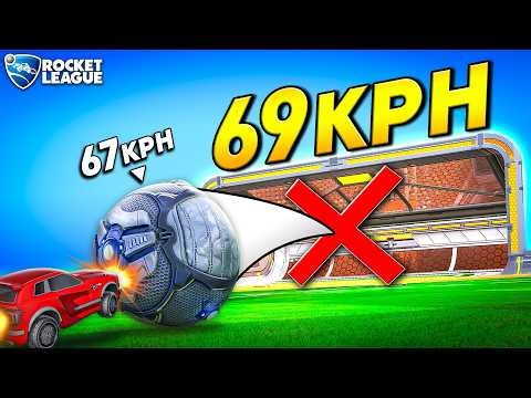 Rocket League, but the ball WON'T SCORE unless it's faster every time