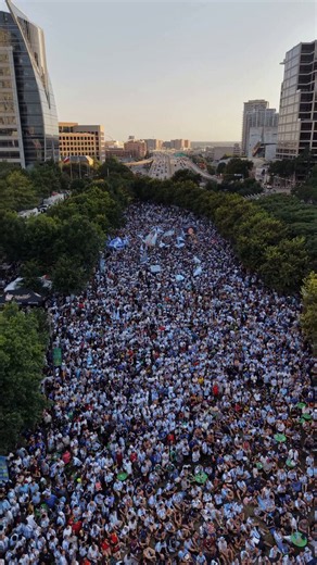 Argentina fans take over Dallas 🔥