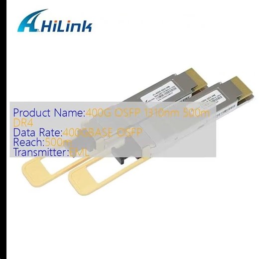 400G DR4 OSFP Module 500m SMF