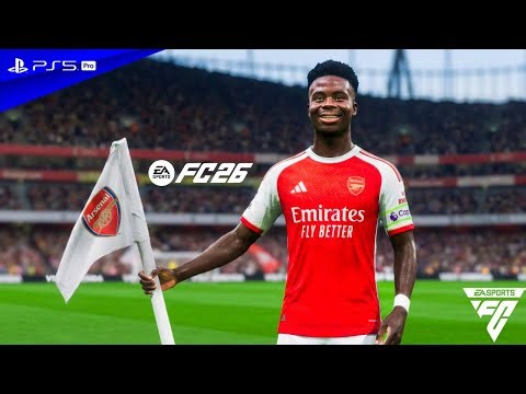 Arsenal vs Aston Villa Full Match Gameplay - PS5 Pro 4k 60FPS