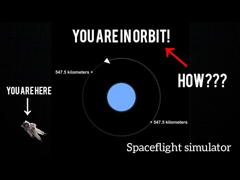 How to get into orbit on Spaceflight Simulator | Tutorial (For beginners)
