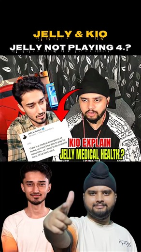 TAG NOT PLAYING.?🤔KIO EXPLAIN.!🤯 #bgmi #jonathangaming @JONATHANGAMINGYT