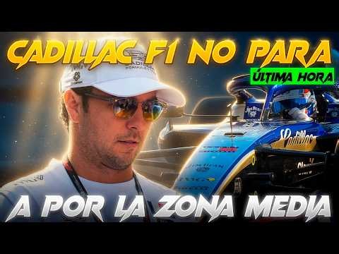 CHECO NUEVO ALERON DE CADILLAC F1 EN BÉLGICA, AERODINÁMICA Y DEGRADACIÓN MEJORADAS, A LA ZONA MEDIA