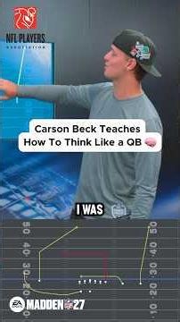 Carson Beck took us to QB school at Rookie Premiere 😮‍💨 #madden #sponsoredbyea