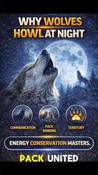 Why Wolves Howl at Night