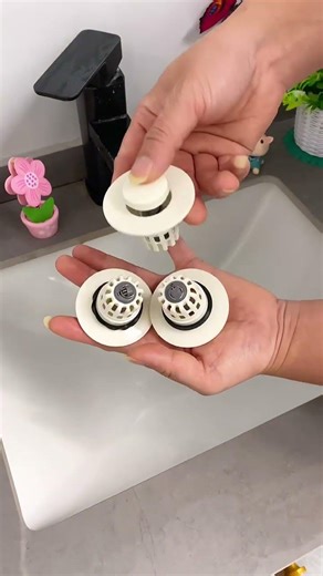 Let's replace it with a spring-loaded drain plug!🤩Gadgets For Every Home #shorts