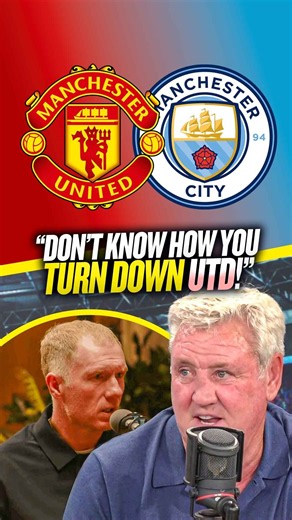 Steve Bruce FIRES BACK at Paul Scholes' Man City OVER Man United claim! 🤫🔴
