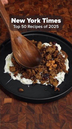 Cooking Every Recipe on the NYT Top 50 List of 2025 | Smashed Beef Kabobs with Cucumber Yogurt
