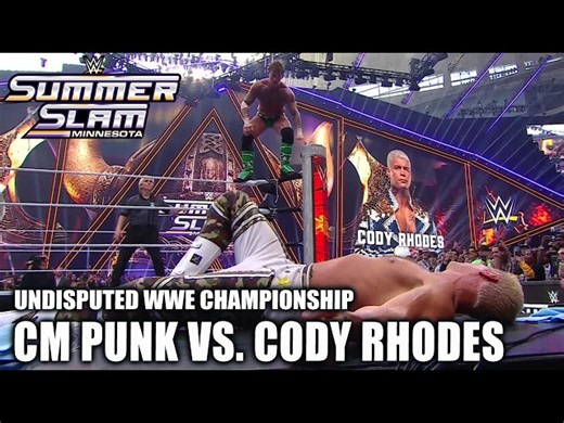 CM Punk vs. Cody Rhodes Highlights for WWE Championship | SummerSlam 2026