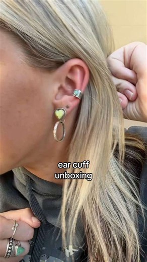 I linked it so yall can check it out! I definitely will be getting another one for the other side #annae #annaoutdoor #turquoise #turquoiseearcuff #turquoisejewelry