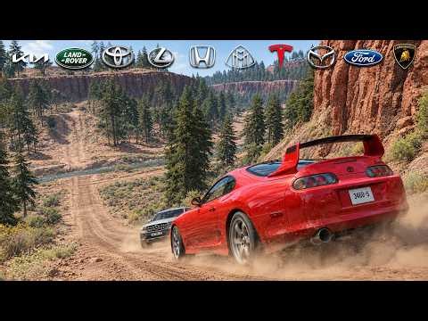 Impossible Broken Bridge vs Pickup Trucks 🚙💥 | BeamNG.drive