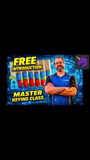 🔑 FREE MASTER KEYING CLASS Ever wondered how one building can have dozens of keys that still open the same locks? That’s called master keying. In this free class I break down how master key systems work and why they’re used in commercial buildings everywhere. Follow for more locksmith education, tools, and real-world jobs. DM me for registration #locksmith #masterkeying #locksmithtraining #security #tradeskills