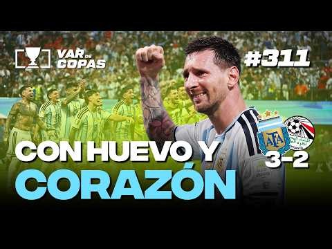 SUFRIENDO MUCHO, ARGENTINA LE GANÓ A EGIPTO / EL MUNDIAL 2026 EN VDC 🔴 #311