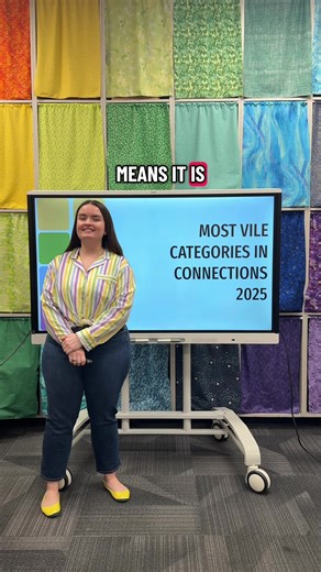 The Most Vile Categories In Connections From 2025 - There were definitely plenty of tricky categories this year! #Connections #nytgames #newyorktimesgames #newyorktimesconnections