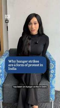 Why hunger strikes are a form of protest in India | ABC NEWS