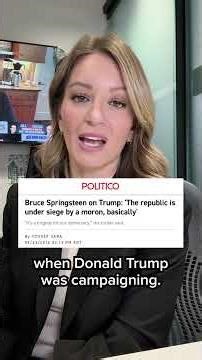 'Streets of Minneapolis': Bruce Springsteen's new Trump protest song