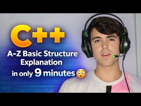 Master C++ Basics in 9 Minutes | Complete Beginner Guide 💻 | Learn C++ (FULL BEGINNER GUIDE) 😳💻.