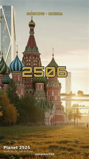 Moscow in 2525 — Nature Takes Back the City #shorts