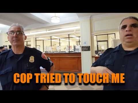 Freeport Sergeant TRIES To Remove Auditor From Public Building… Then Deputy Chief Steps In