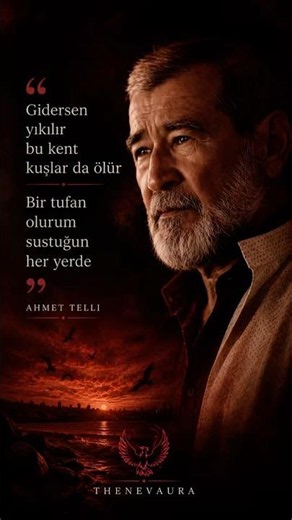 Ahmet Telli | Gidersen Yıkılır Bu Kent | Kendi Sesinden Şiir