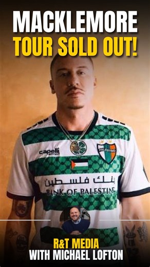 Macklemore's Free Palestine Tour Sells Out!