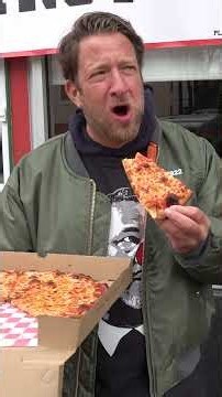 Dave Portnoy Tries Pizzeria That Hung Up Huge Sign For Him To Come
