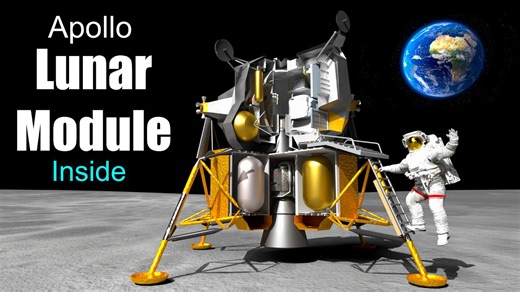 What's hidden in the lunar module?