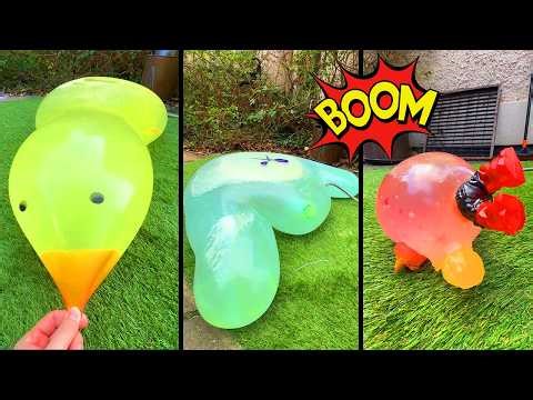 Inflating Stretch Toys Until They EXPLODE 💥 (They Got HUGE!)