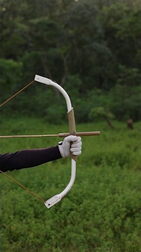 Forest Creation With bow And Arrow #diy #craft #youtubeshorts #wood #bamboo