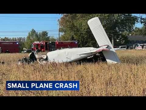 Witness describes moments before plane crash near airport in Lumberton