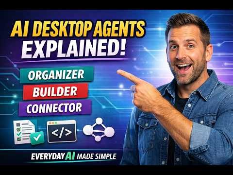 AI Desktop Agents Explained - The 3 Tools That Can Run Your Computer March 2026 Guide