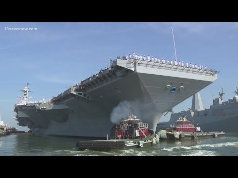 Timeline of the USS Gerald R. Ford's record deployment