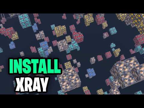 How To Get Xray In MInecraft 26.1! - Xray Resource Pack